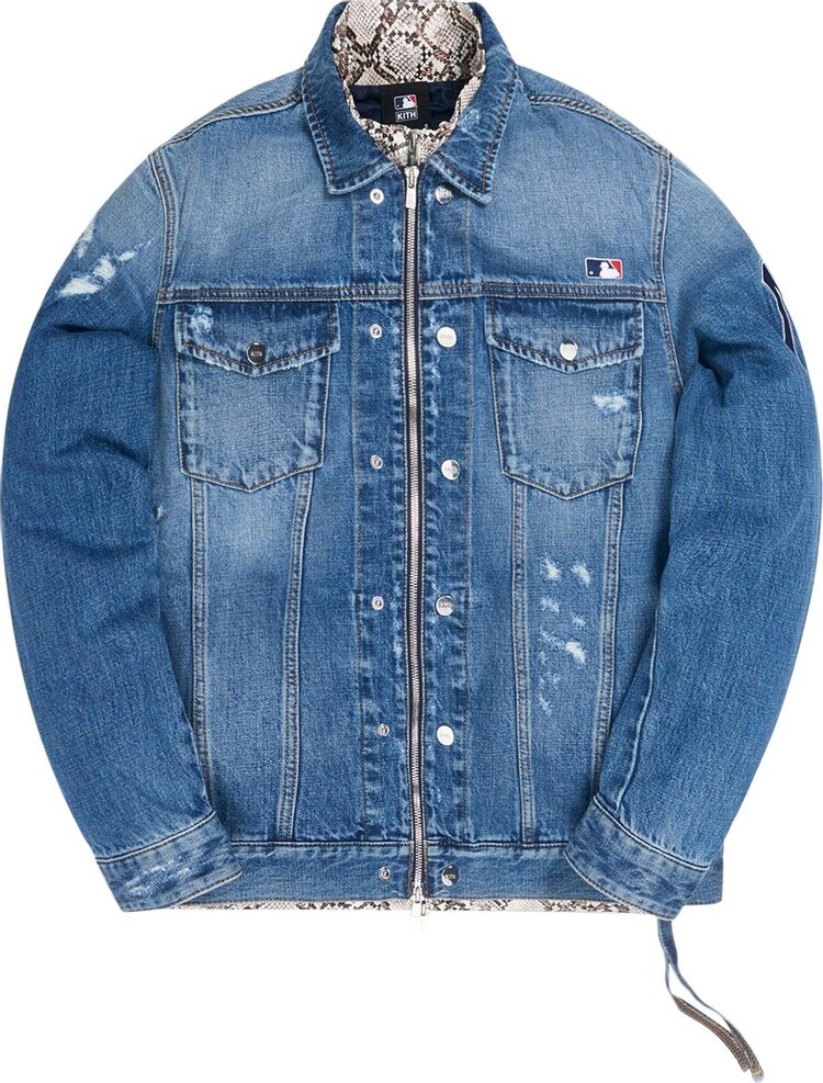 Куртка Kith For Major League Baseball New York Yankees Laight Denim Jacket 'Navy', синий
Куртка Kith For Major League Baseball New York Yankees Laight Denim Jacket 'Navy', синий