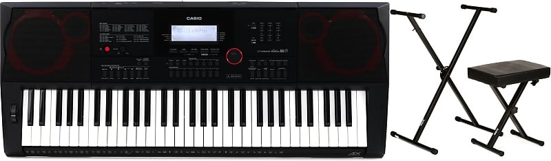 Портативный аранжировщик Casio CT-X3000 с 61-клавишной клавиатурой и сценическими подставками KPK6500 Стойка для клавиатуры и настольный комплект Casio + On-Stage CT-X3000=1 KPK6500=1
Портативный аранжировщик Casio CT-X3000 с 61-клавишной клавиатурой и сценическими подставками KPK6500 Стойка для клавиатуры и настольный комплект Casio + On-Stage CT-X3000=1 KPK6500=1
