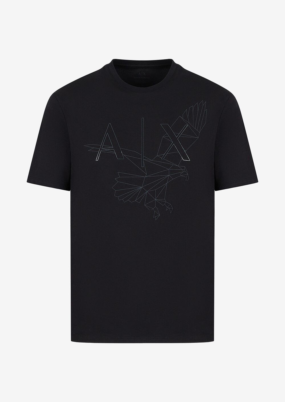 Футболка классического кроя из органического джерси и хлопка с логотипом Armani Exchange, черный
Футболка классического кроя из органического джерси и хлопка с логотипом Armani Exchange, черный