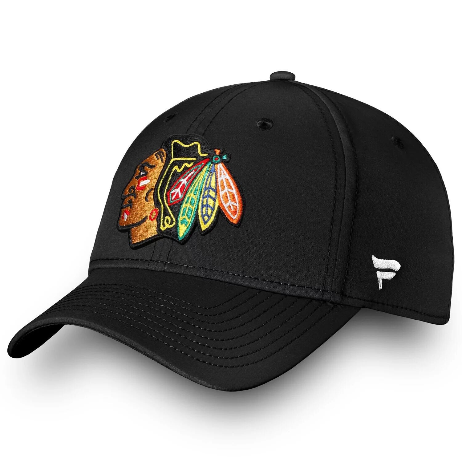 Черная мужская кепка Fanatics с логотипом Chicago Blackhawks Core Elevated Speed Flex
Черная мужская кепка Fanatics с логотипом Chicago Blackhawks Core Elevated Speed Flex