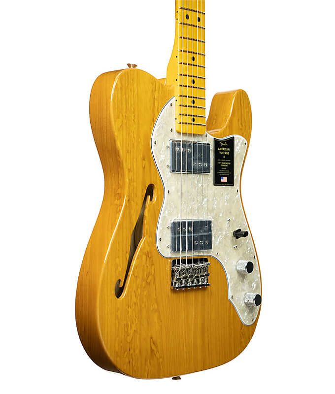 Fender American Vintage II '72 Telecaster Thinline - Aged Natural Fender American II '72 Telecaster Thinline -
Fender American Vintage II '72 Telecaster Thinline - Aged Natural Fender American II '72 Telecaster Thinline -