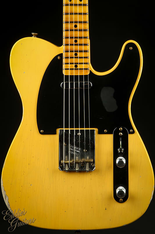 Fender Custom Shop LTD 1951 Telecaster Relic Aged Nocaster Blonde