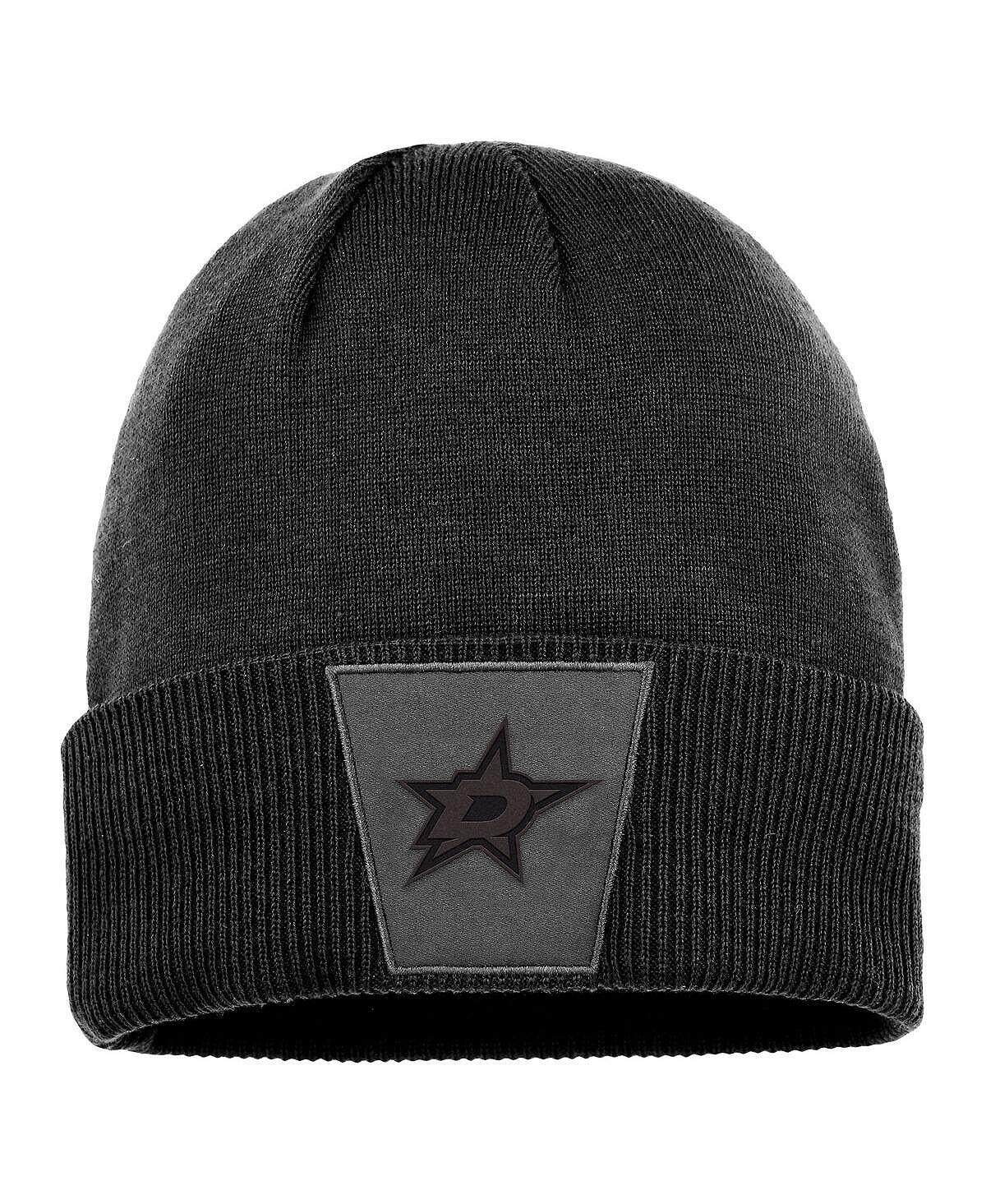 Мужская черная фирменная вязаная шапка Dallas Stars Authentic Pro Road с манжетами Fanatics
Мужская черная фирменная вязаная шапка Dallas Stars Authentic Pro Road с манжетами Fanatics