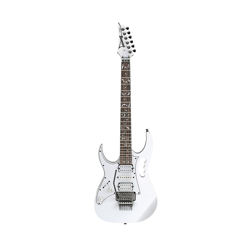 Ibanez Steve Vai Signature 6-струнная электрогитара с обезьяньей рукояткой, грифом Jatoba и кленовым грифом (для левшей, белая) Ibanez Steve Vai Signature 6-String Electric Guitar (Left-Handed, White)
Ibanez Steve Vai Signature 6-струнная электрогитара с обезьяньей рукояткой, грифом Jatoba и кленовым грифом (для левшей, белая) Ibanez Steve Vai Signature 6-String Electric Guitar (Left-Handed, White)