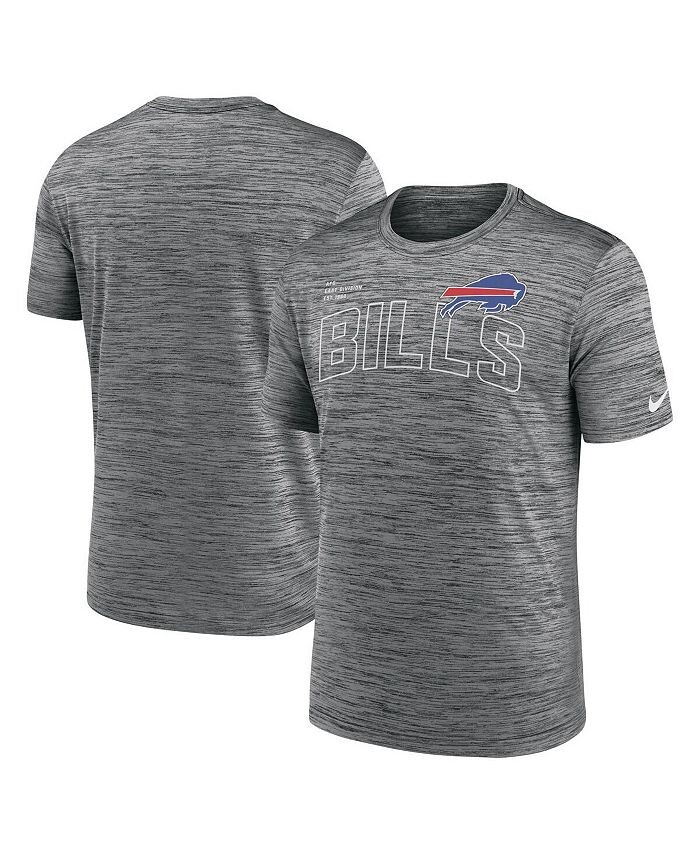 Мужская антрацитовая футболка Buffalo Bills Velocity Arch Performance Nike, серебро
Мужская антрацитовая футболка Buffalo Bills Velocity Arch Performance Nike, серебро