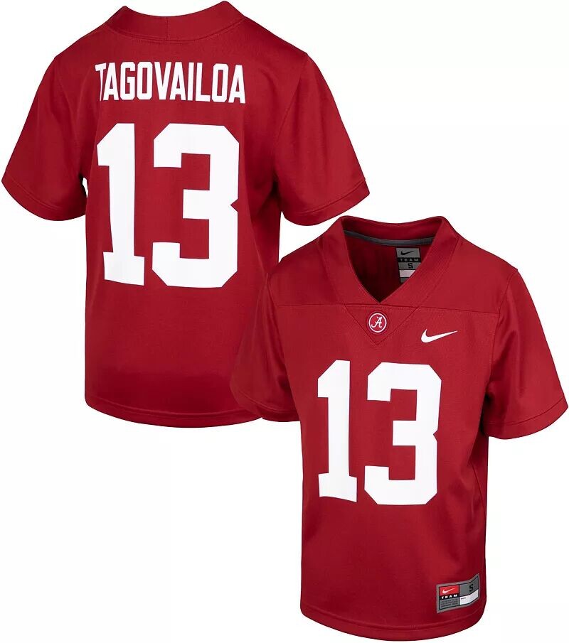 Реплика Nike Youth Replica Alabama Crimson Tide Tua Tagovailoa # 13 Crimson Jersey
Реплика Nike Youth Replica Alabama Crimson Tide Tua Tagovailoa # 13 Crimson Jersey
