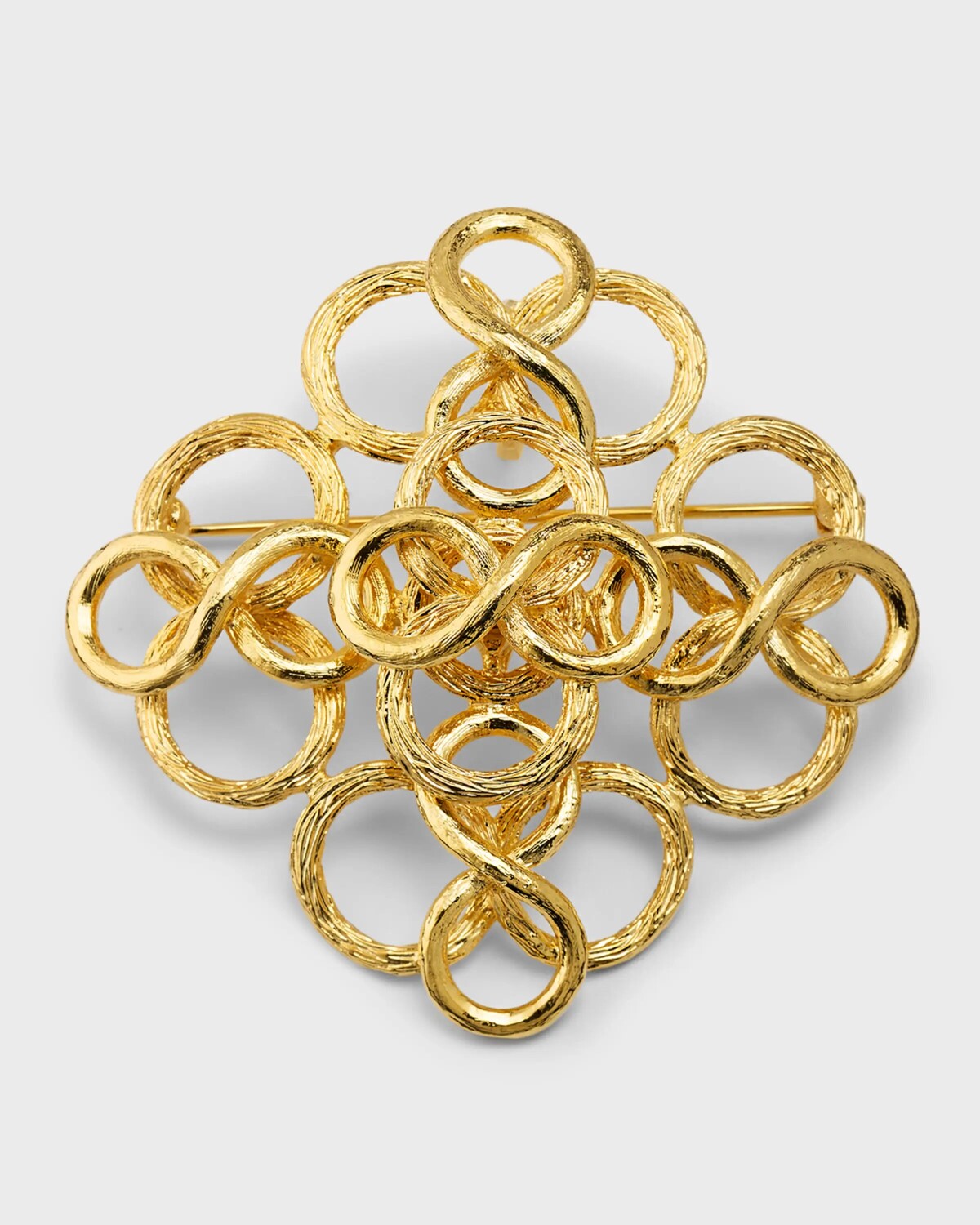 Атласная булавка с завитками золотистого цвета Kenneth Jay Lane, цвет Gold
Атласная булавка с завитками золотистого цвета Kenneth Jay Lane, цвет Gold