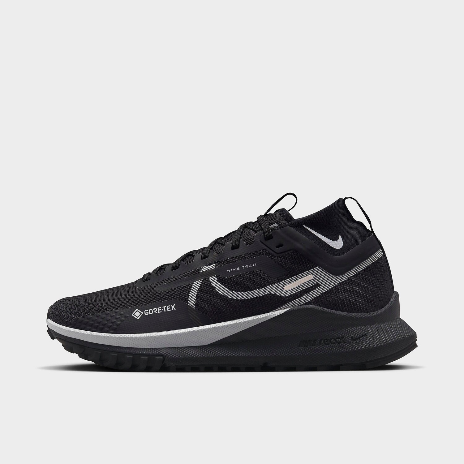 Женские водонепроницаемые кроссовки Nike React Pegasus Trail 4 GORE-TEX для трейлраннинга, черный
Женские водонепроницаемые кроссовки Nike React Pegasus Trail 4 GORE-TEX для трейлраннинга, черный