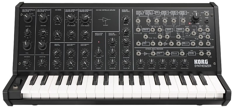 Мини-полумодульный аналоговый синтезатор Korg MS-20 MS-20 Mini Semi-Modular Analog Synthesizer
Мини-полумодульный аналоговый синтезатор Korg MS-20 MS-20 Mini Semi-Modular Analog Synthesizer