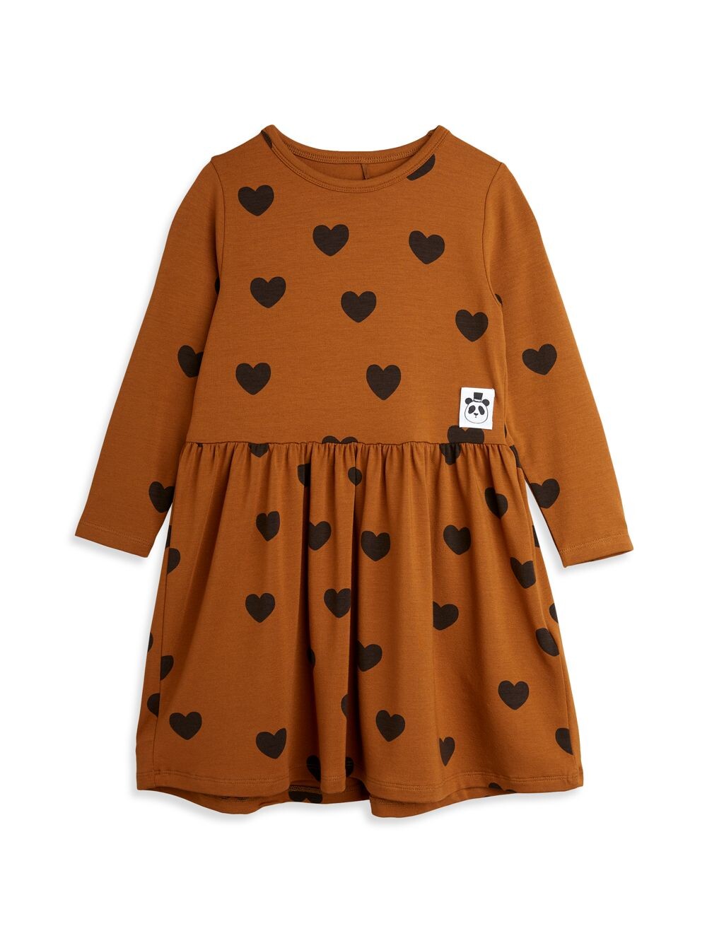 Платье с длинными рукавами Little Girl's и Girl's Basic Hearts Mini Rodini, коричневый
Платье с длинными рукавами Little Girl's и Girl's Basic Hearts Mini Rodini, коричневый