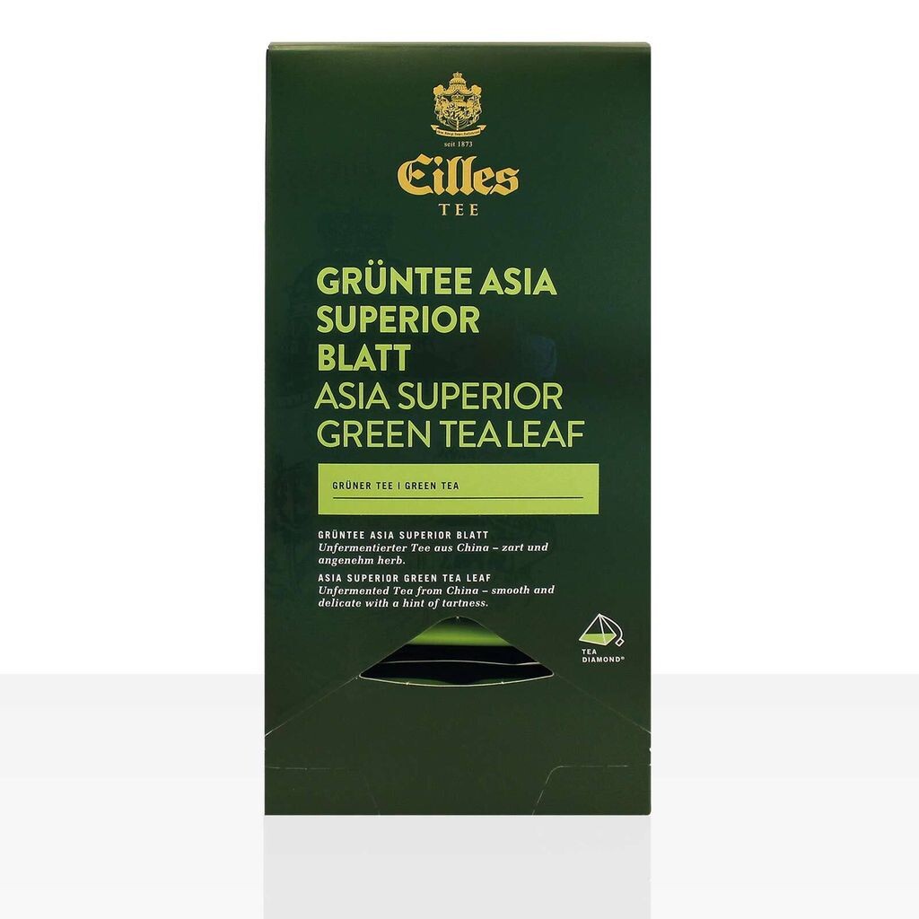 EILLES World Luxury Selection Green Tea Asia Superior Leaf, 5 x 20 пакетиков, зеленый чай в индивидуальной упаковке
EILLES World Luxury Selection Green Tea Asia Superior Leaf, 5 x 20 пакетиков, зеленый чай в индивидуальной упаковке