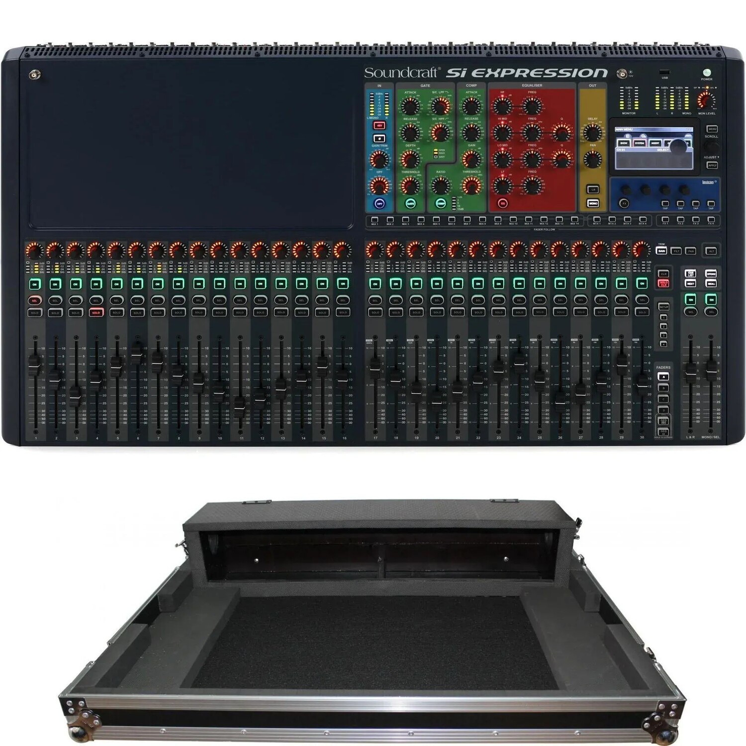 Soundcraft Si Expression 3 32-канальный цифровой микшер с кейсом для полетов
Soundcraft Si Expression 3 32-канальный цифровой микшер с кейсом для полетов