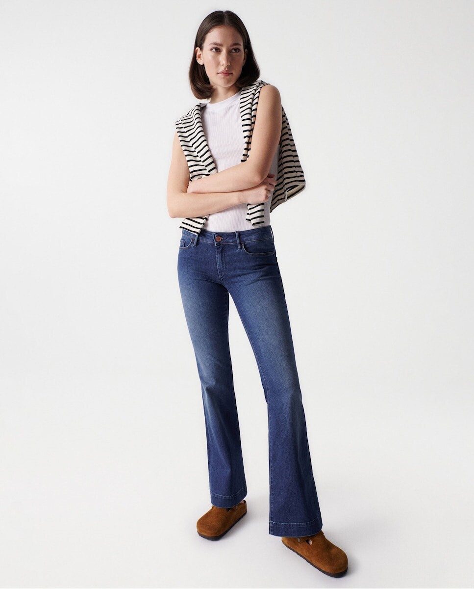 Расклешенные джинсы Women's Wonder с эффектом пуш-ап и средней посадкой Salsa Jeans, синий
Расклешенные джинсы Women's Wonder с эффектом пуш-ап и средней посадкой Salsa Jeans, синий