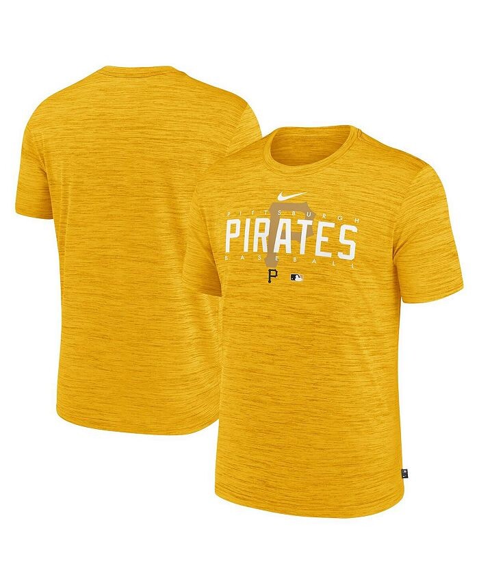 Мужская золотая футболка Pittsburgh Pirates Authentic Collection Velocity Performance Practice Practice Nike, золото
Мужская золотая футболка Pittsburgh Pirates Authentic Collection Velocity Performance Practice Practice Nike, золото