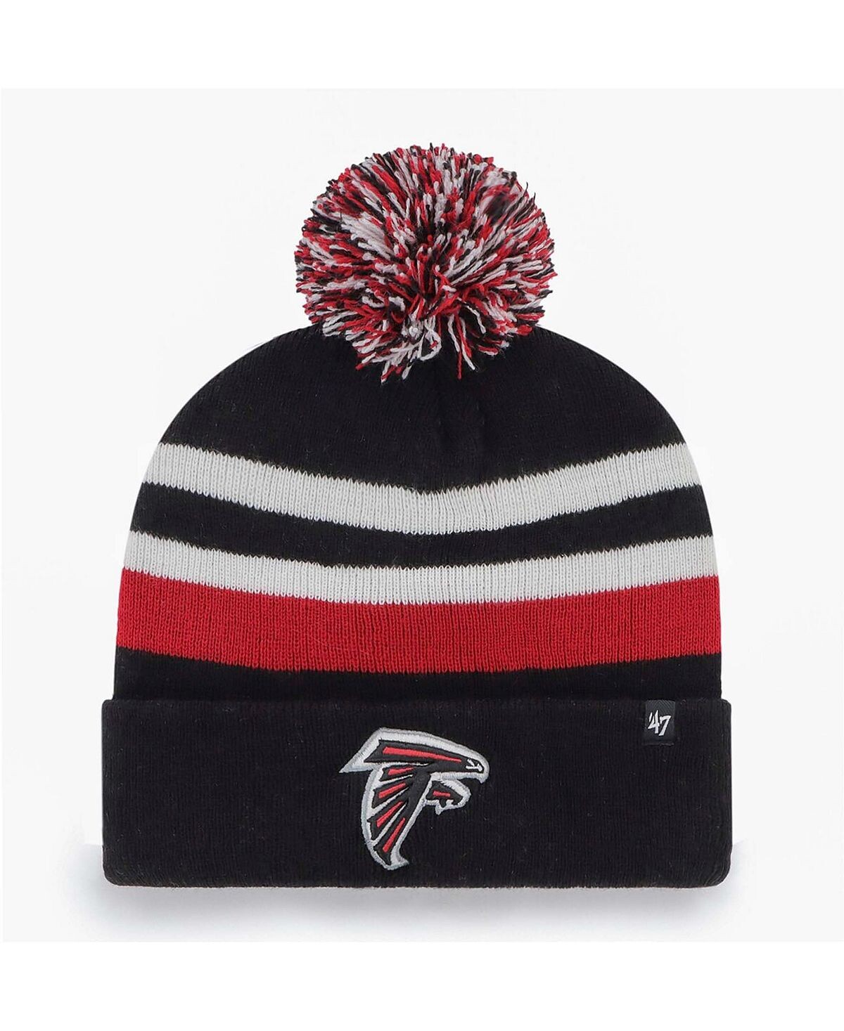 Черная мужская вязаная шапка Atlanta Falcons State Line с манжетами и помпоном '47 Brand
Черная мужская вязаная шапка Atlanta Falcons State Line с манжетами и помпоном '47 Brand