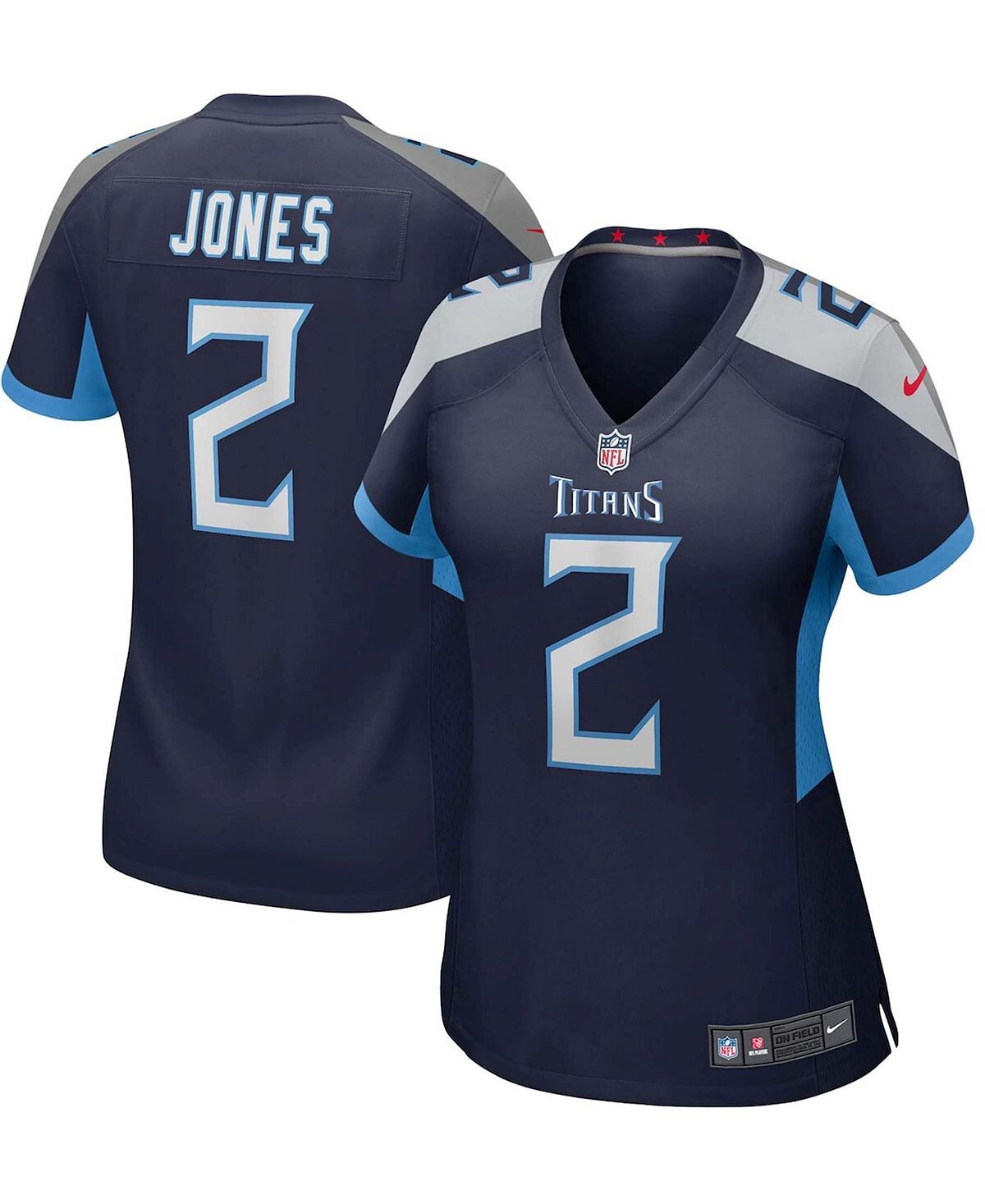 Женское джерси темно-синего цвета Tennessee Titans Game от Julio Jones Nike, темно-синий
Женское джерси темно-синего цвета Tennessee Titans Game от Julio Jones Nike, темно-синий