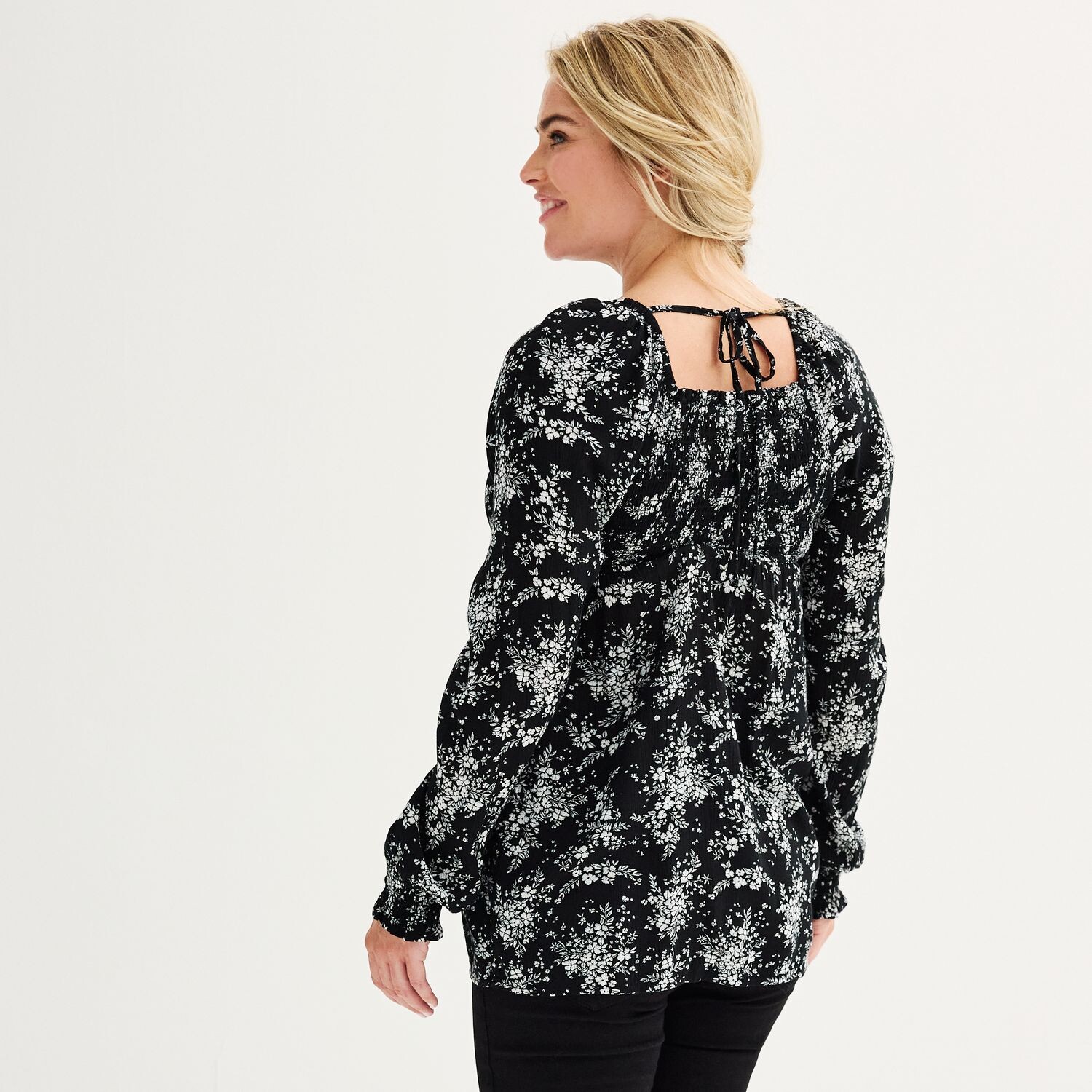 Женский топ Sonoma Goods For Life с присборенным лифом в стиле беби-долл Sonoma Goods For Life
Женский топ Sonoma Goods For Life с присборенным лифом в стиле беби-долл Sonoma Goods For Life