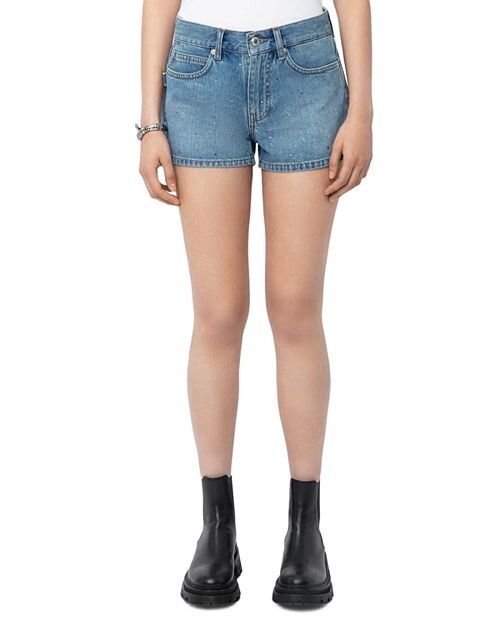 Джинсовые шорты Sina с заклепками и кристаллами Zadig & Voltaire, цвет Blue
Джинсовые шорты Sina с заклепками и кристаллами Zadig & Voltaire, цвет Blue