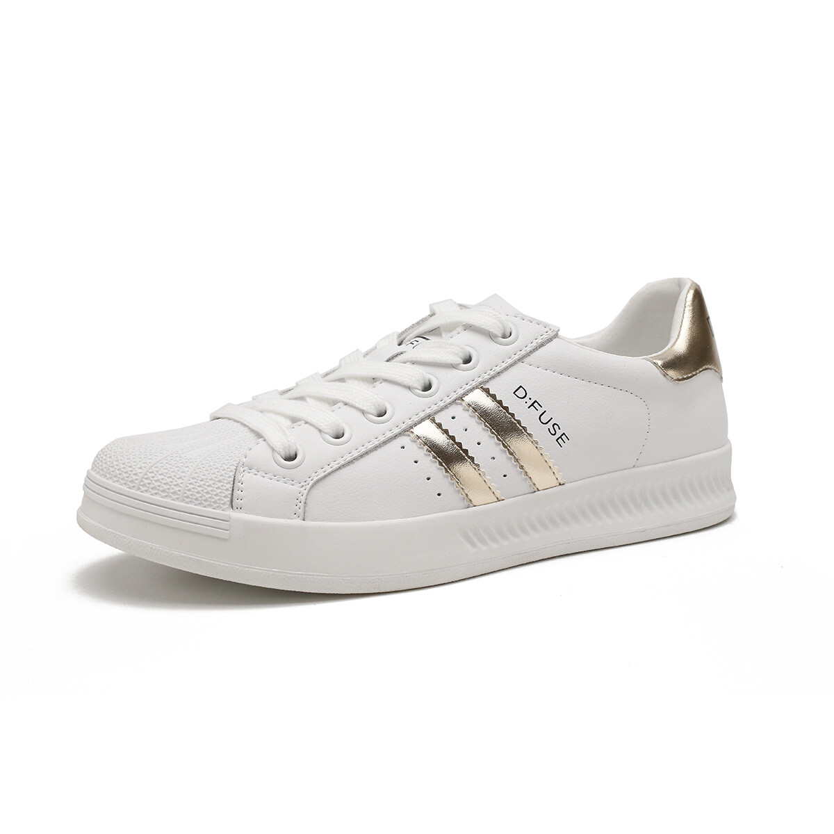 Кроссовки D:FUSE SCANDINAVIA Skateboarding Shoes Women's Low-top Gold, белый
Кроссовки D:FUSE SCANDINAVIA Skateboarding Shoes Women's Low-top Gold, белый