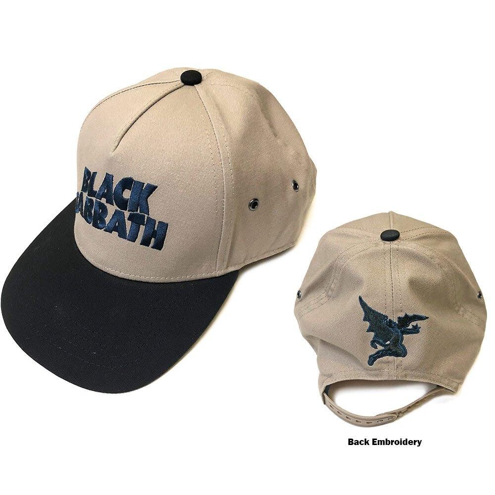 Классическая бейсболка Snapback с волнистым ремешком и логотипом Black Sabbath, коричневый
Классическая бейсболка Snapback с волнистым ремешком и логотипом Black Sabbath, коричневый