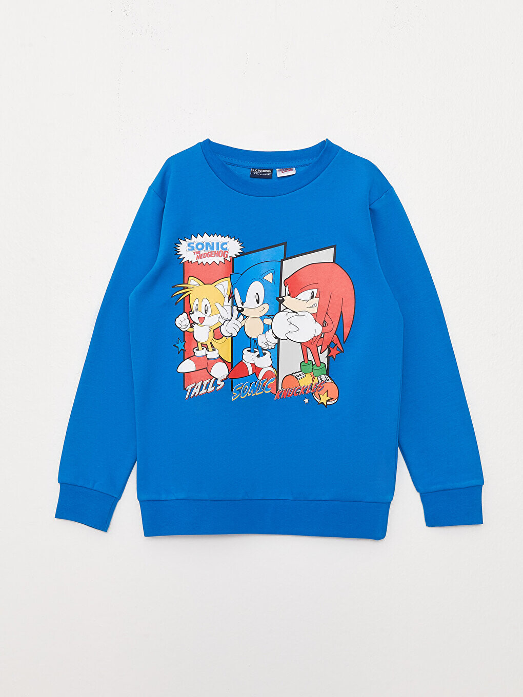 Толстовка для мальчика с длинными рукавами и круглым вырезом с принтом Sonic LCW Kids, темно-синий
Толстовка для мальчика с длинными рукавами и круглым вырезом с принтом Sonic LCW Kids, темно-синий