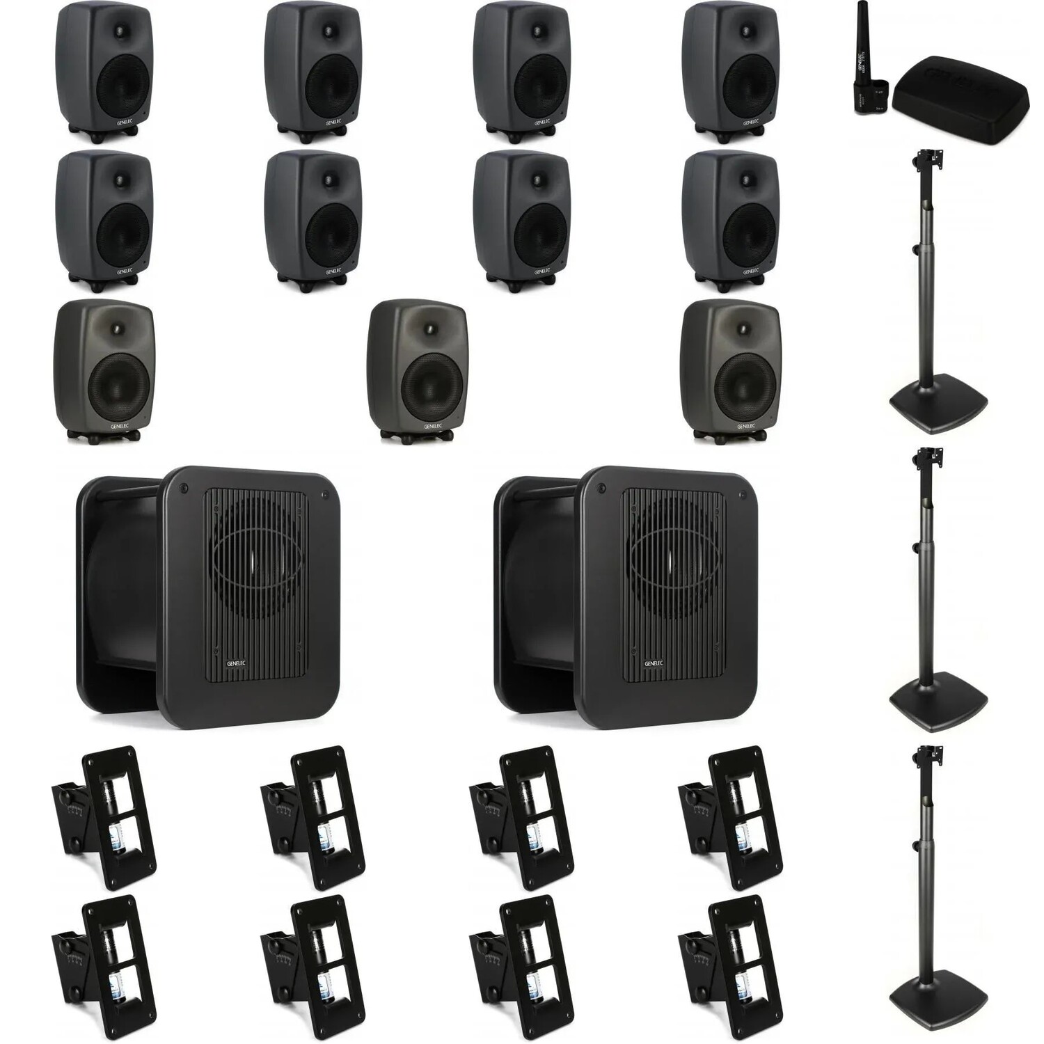 Genelec Genelec 7.1.4 Студийная мониторная система с эффектом погружения в звук
Genelec Genelec 7.1.4 Студийная мониторная система с эффектом погружения в звук