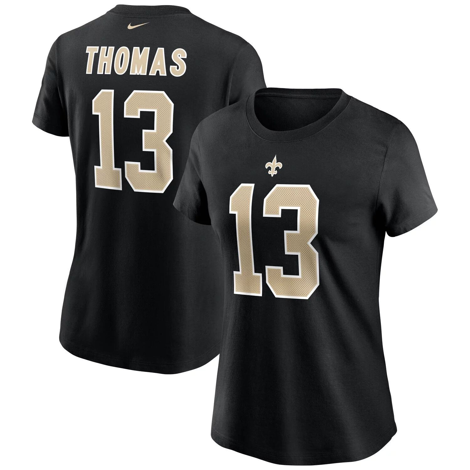Женская черная футболка с именем и номером Nike Michael Thomas New Orleans Saints Nike, Черный
Женская черная футболка с именем и номером Nike Michael Thomas New Orleans Saints Nike, Черный