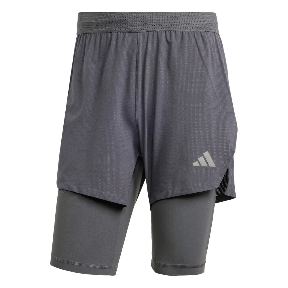 Обычные тренировочные брюки ADIDAS PERFORMANCE Heat.Rdy Hiit Elevated 2-In-1, светло-серый/темно-серый
Обычные тренировочные брюки ADIDAS PERFORMANCE Heat.Rdy Hiit Elevated 2-In-1, светло-серый/темно-серый