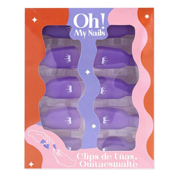 Средство для снятия лака Oh My Nails Clips de Uñas Quitaesmalte You Are The Princess, Set 10 productos
Средство для снятия лака Oh My Nails Clips de Uñas Quitaesmalte You Are The Princess, Set 10 productos