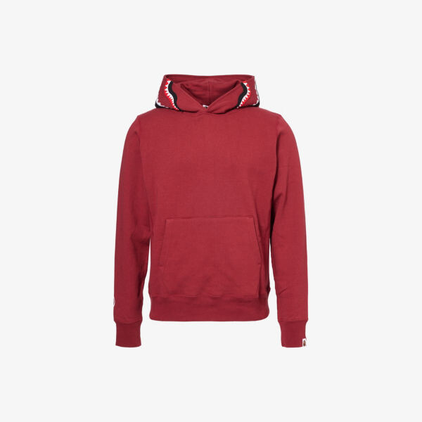 Толстовка с капюшоном Shark Kengaroo-Pocket, из хлопкового трикотажа, стандартного кроя A Bathing Ape, бургундия
Толстовка с капюшоном Shark Kengaroo-Pocket, из хлопкового трикотажа, стандартного кроя A Bathing Ape, бургундия