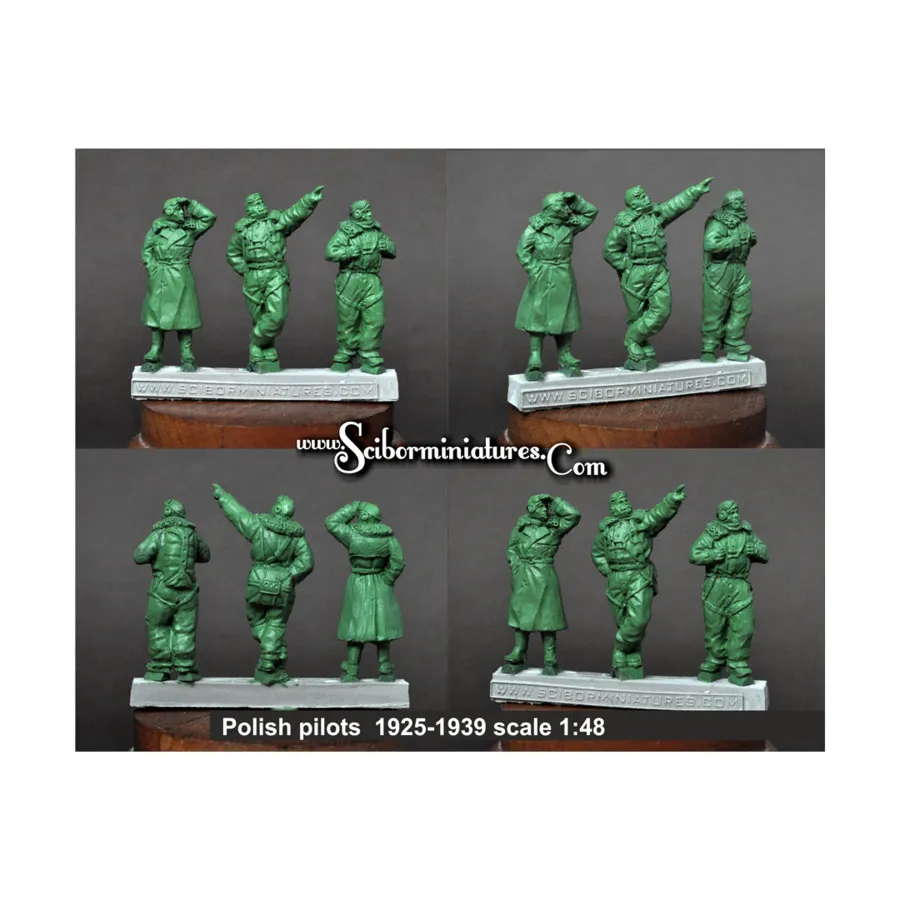 Польские летчики 1925-1939 гг. Набор №3, Historical Miniatures - Polish (1:48) (Scibor Monstrous Miniatures)
Польские летчики 1925-1939 гг. Набор №3, Historical Miniatures - Polish (1:48) (Scibor Monstrous Miniatures)