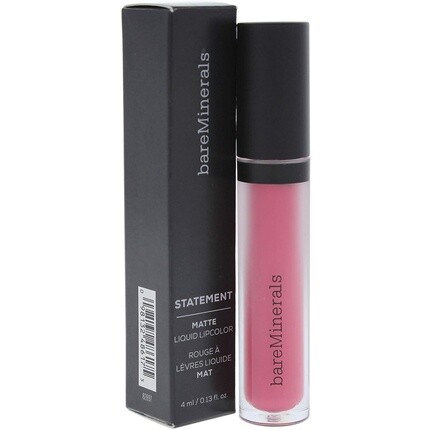 Матовая жидкая губная помада Statement Lip Matte — свежая, 0,13 унции, Bareminerals
Матовая жидкая губная помада Statement Lip Matte — свежая, 0,13 унции, Bareminerals