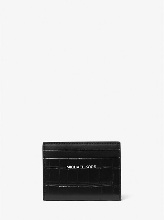Двойной кошелек Hudson из кожи с тиснением под крокодила Michael Kors Mens, черный
Двойной кошелек Hudson из кожи с тиснением под крокодила Michael Kors Mens, черный