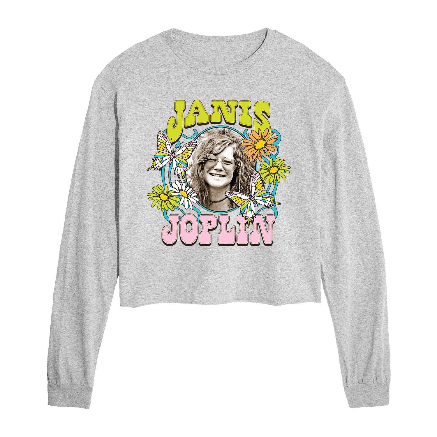 Укороченная футболка с длинными рукавами Janis Joplin для юниоров Licensed Character
Укороченная футболка с длинными рукавами Janis Joplin для юниоров Licensed Character