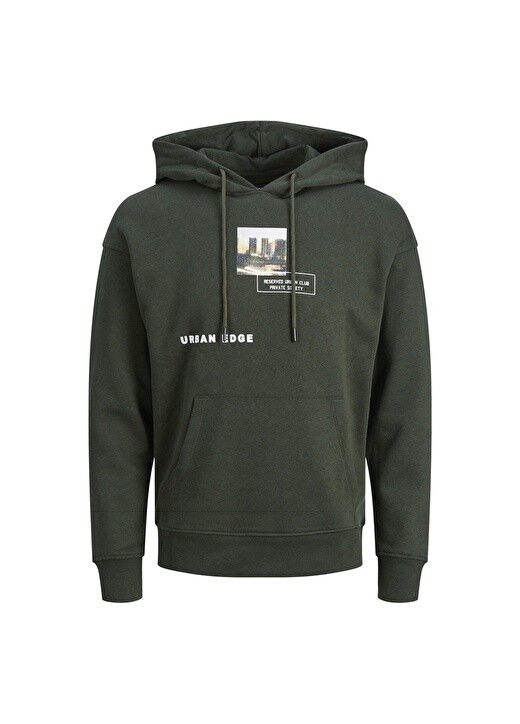 Темно-зеленая мужская толстовка с воротником с капюшоном Jack & Jones, Зеленый
Темно-зеленая мужская толстовка с воротником с капюшоном Jack & Jones, Зеленый