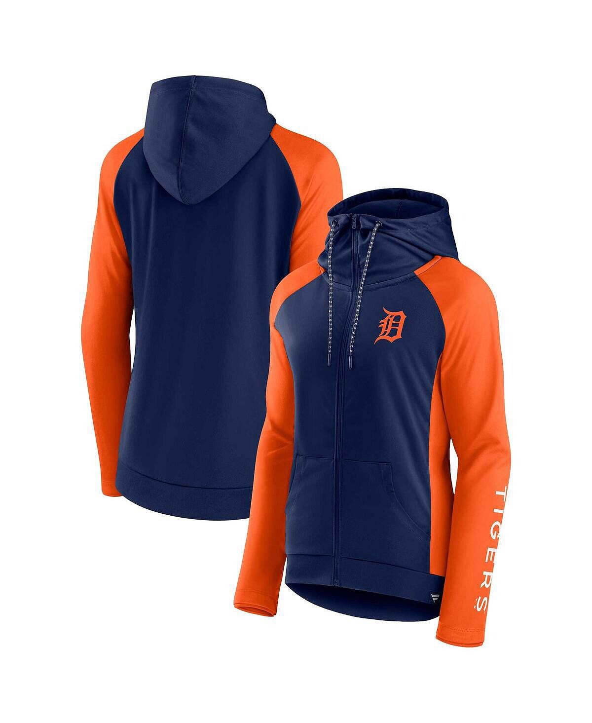 Женская фирменная толстовка с молнией во всю длину темно-синего цвета Detroit Tigers Iconic реглан Fanatics, Синий
Женская фирменная толстовка с молнией во всю длину темно-синего цвета Detroit Tigers Iconic реглан Fanatics, Синий