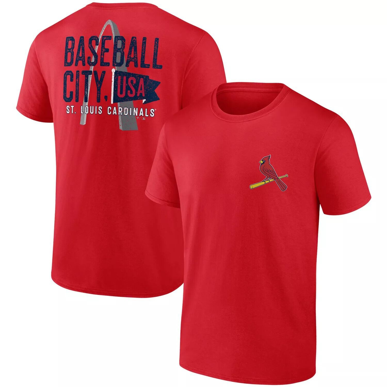 Мужская красная футболка с логотипом St. Louis Cardinals Iconic Bring It Fanatics, Красный
Мужская красная футболка с логотипом St. Louis Cardinals Iconic Bring It Fanatics, Красный