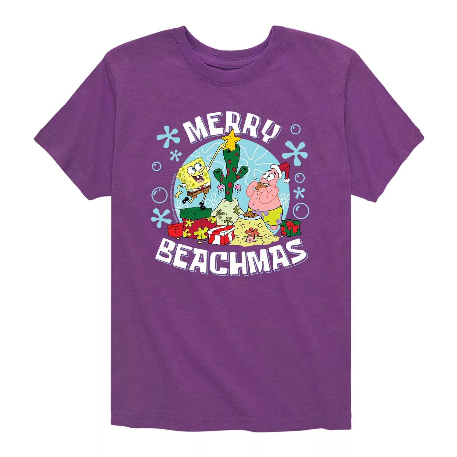 Футболка Merry Beachmas с Губкой Бобом для мальчиков 8–20 лет Licensed Character, фиолетовый
Футболка Merry Beachmas с Губкой Бобом для мальчиков 8–20 лет Licensed Character, фиолетовый