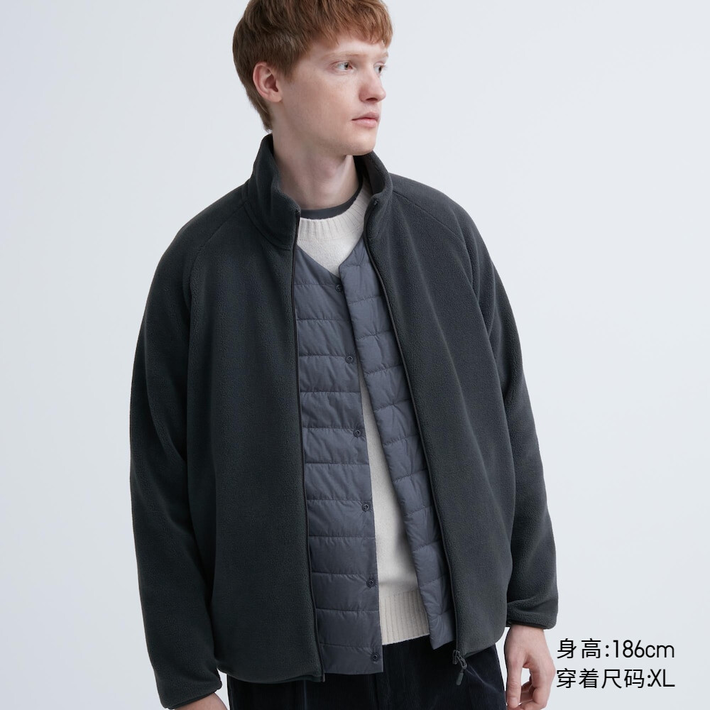 Мужская и женская флисовая куртка Uniqlo на молнии, флисовая куртка-свитер реглан с длинным рукавом
Мужская и женская флисовая куртка Uniqlo на молнии, флисовая куртка-свитер реглан с длинным рукавом