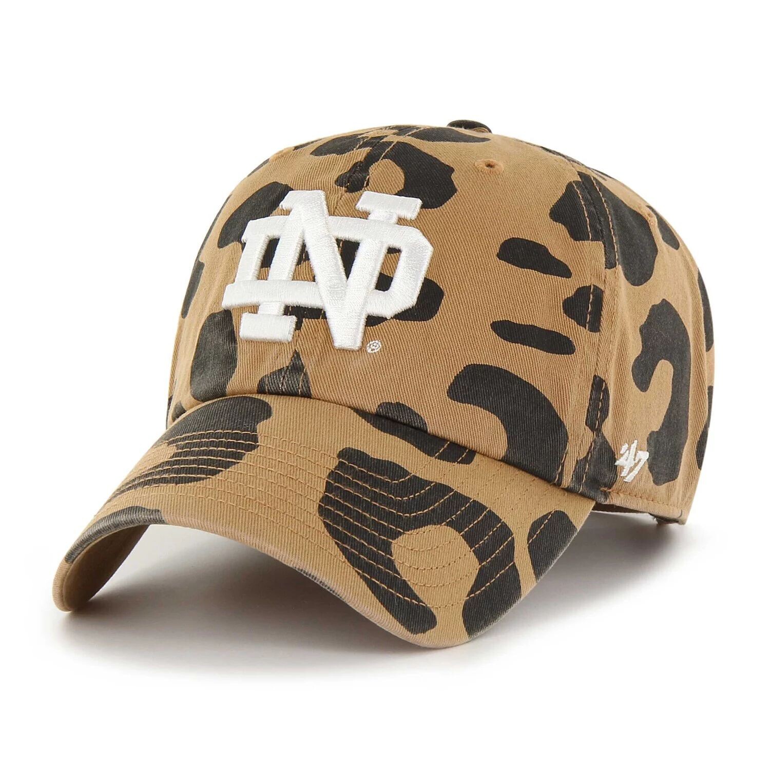 Женская регулируемая шляпа с леопардовым принтом Notre Dame Fighting Irish Rosette '47
Женская регулируемая шляпа с леопардовым принтом Notre Dame Fighting Irish Rosette '47