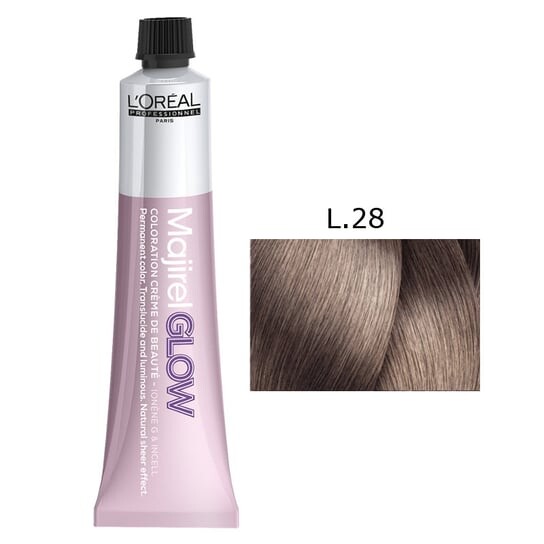 Стойкая краска для волос осветляющая - цвет L.28, 50 мл Loreal Majirel Glow, L'Oréal Professionnel
Стойкая краска для волос осветляющая - цвет L.28, 50 мл Loreal Majirel Glow, L'Oréal Professionnel