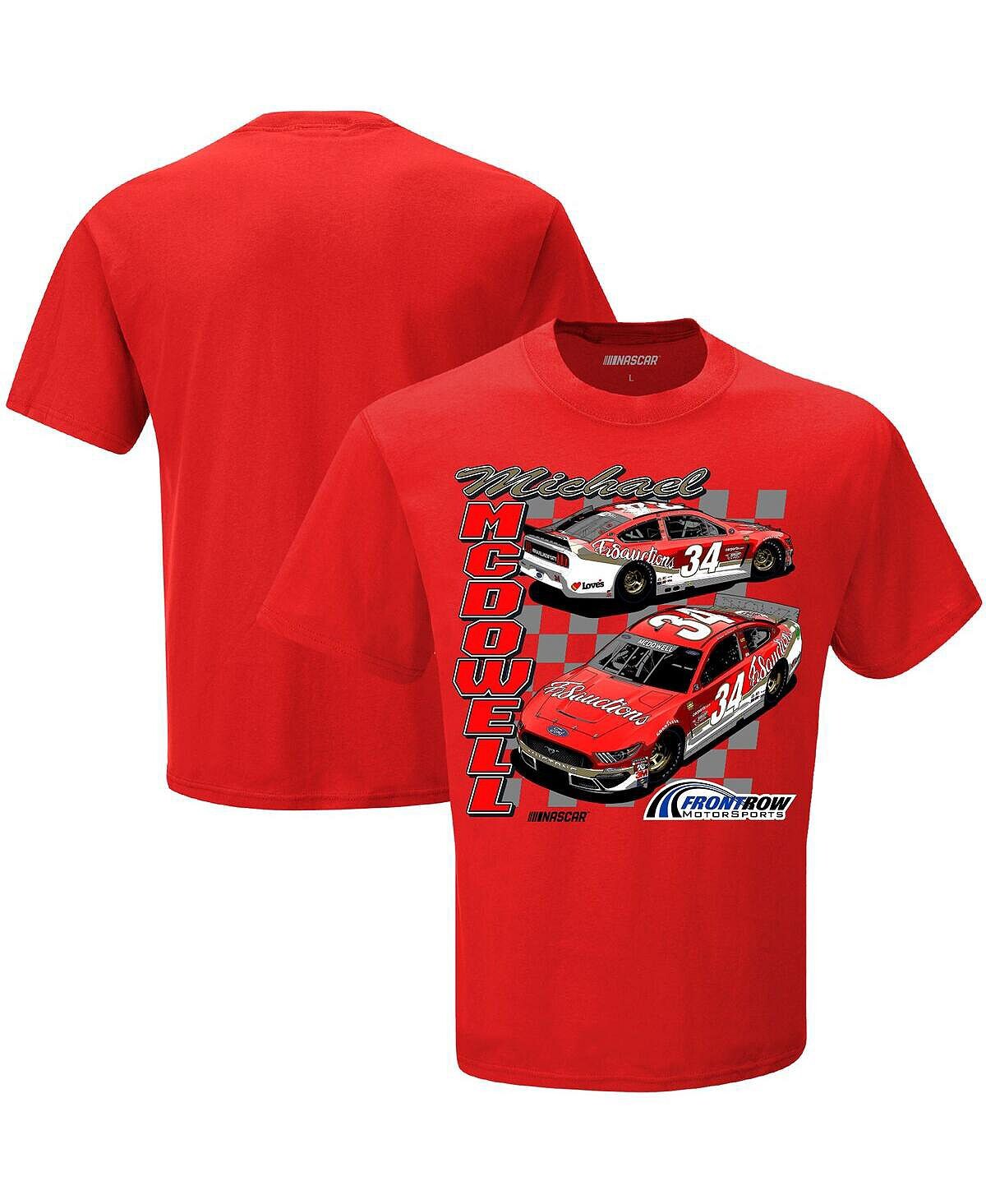 Мужская красная футболка Michael McDowell FR8 Throwback с одноточечным рисунком Checkered Flag Sports, Красный
Мужская красная футболка Michael McDowell FR8 Throwback с одноточечным рисунком Checkered Flag Sports, Красный