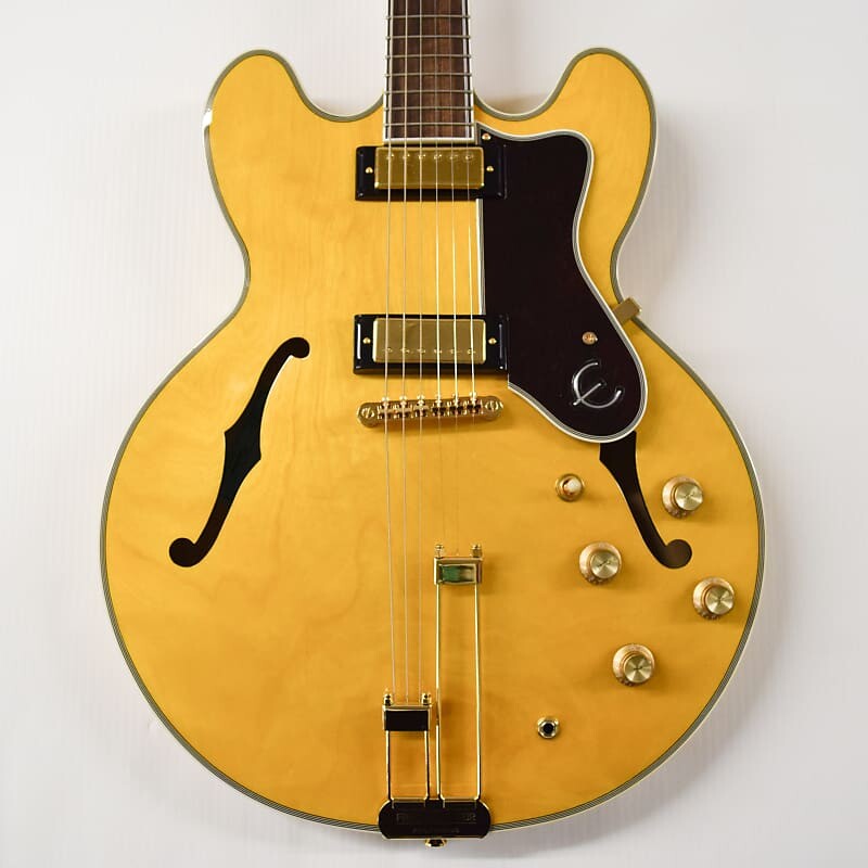 Электрогитара Epiphone Sheraton Frequensator Semi-hollowbody Electric Guitar - Natural
Электрогитара Epiphone Sheraton Frequensator Semi-hollowbody Electric Guitar - Natural