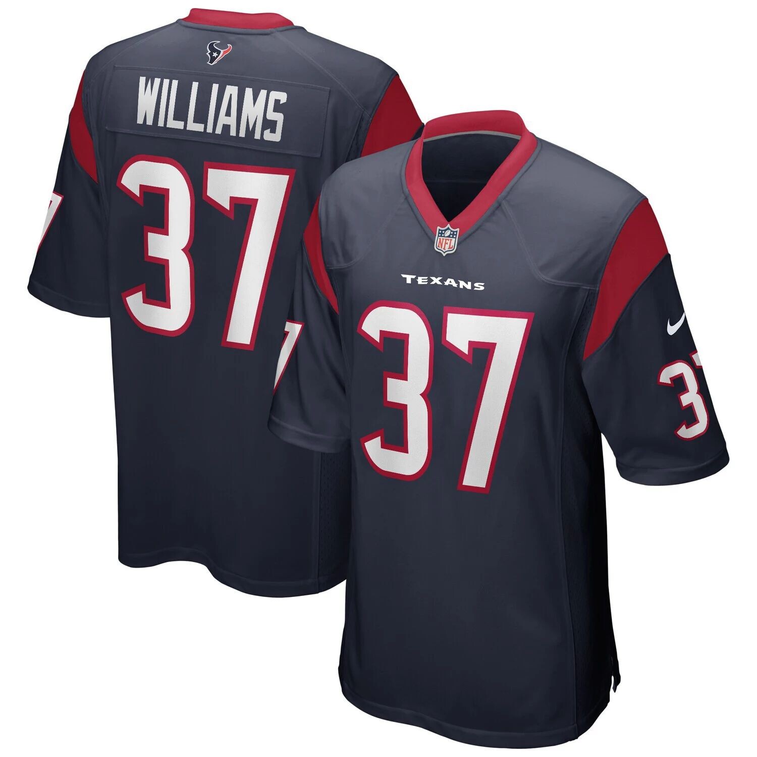 Мужская майка для пенсионеров Domanick Williams Navy Houston Texans Game Retired Player Nike
Мужская майка для пенсионеров Domanick Williams Navy Houston Texans Game Retired Player Nike