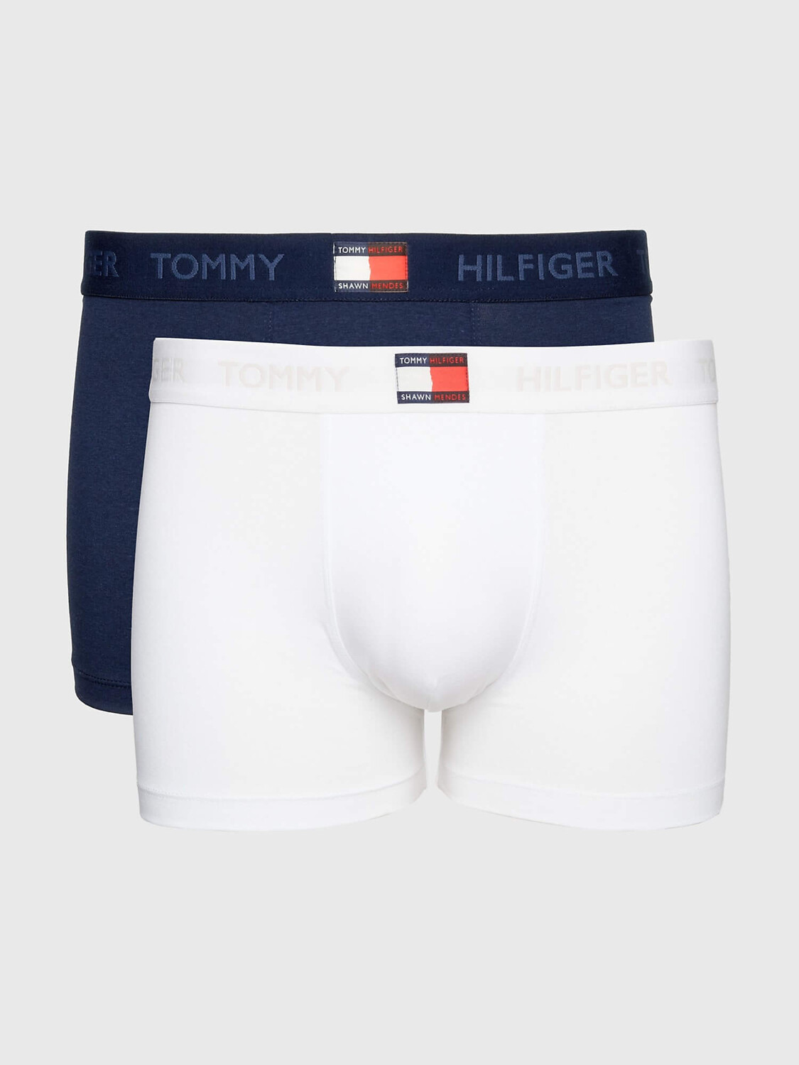 Комплект боксеров Tommy Hilfiger X Shawn Mendes Trunk, 2 пары, белый/темно-синий
Комплект боксеров Tommy Hilfiger X Shawn Mendes Trunk, 2 пары, белый/темно-синий