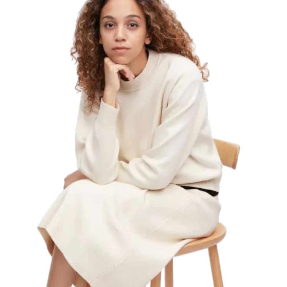 Джемпер из гладкого хлопка с круглым вырезом Uniqlo Smooth Cotton Crew Neck, белый
Джемпер из гладкого хлопка с круглым вырезом Uniqlo Smooth Cotton Crew Neck, белый