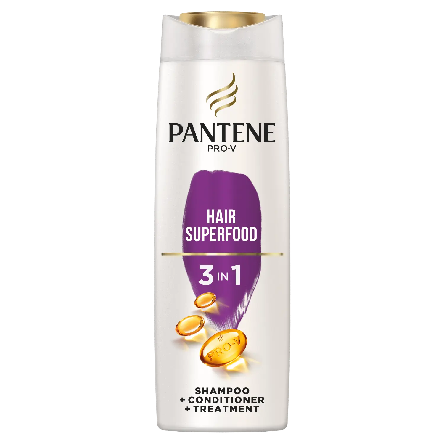 Pantene Pro-V Superfood 3w1 шампунь, кондиционер и уход за волосами, 360 мл
Pantene Pro-V Superfood 3w1 шампунь, кондиционер и уход за волосами, 360 мл