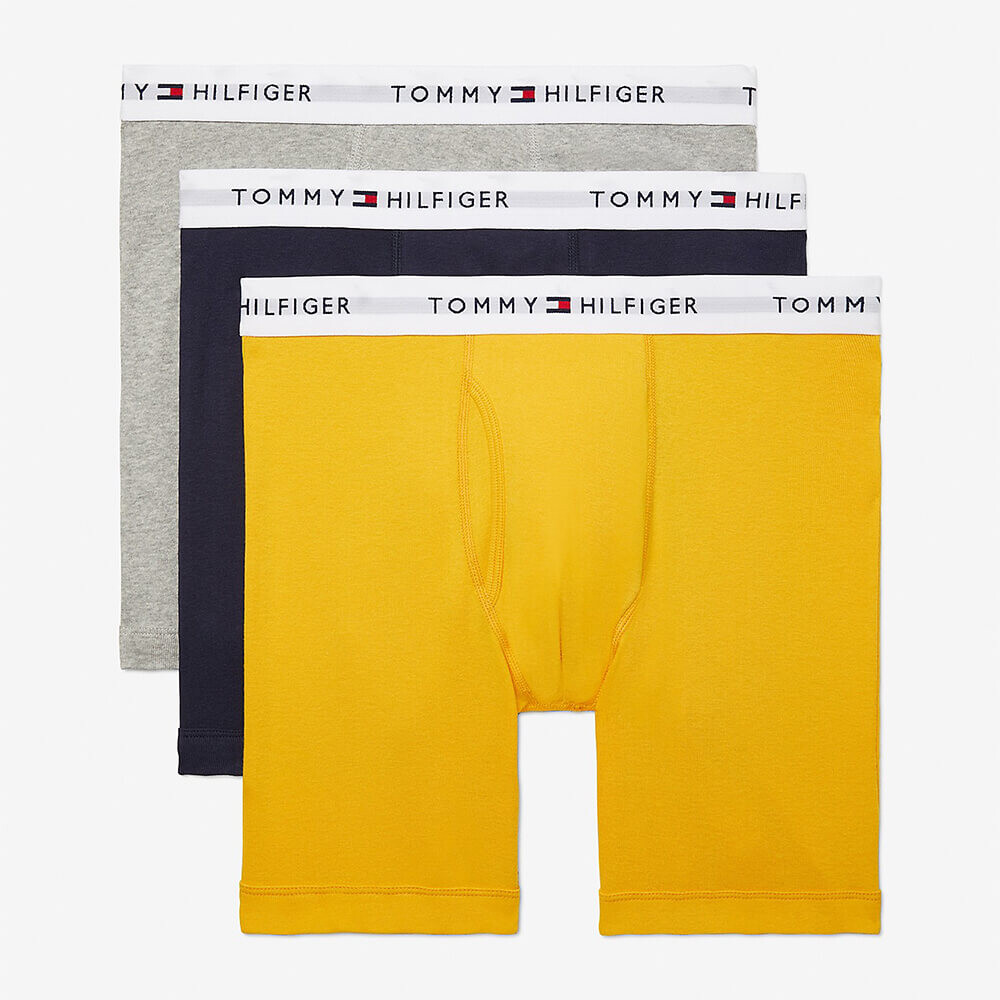 Набор боксеров Tommy Hilfiger Cotton Classics, 3 предмета, жёлтый/тёмно-синий/серый
Набор боксеров Tommy Hilfiger Cotton Classics, 3 предмета, жёлтый/тёмно-синий/серый