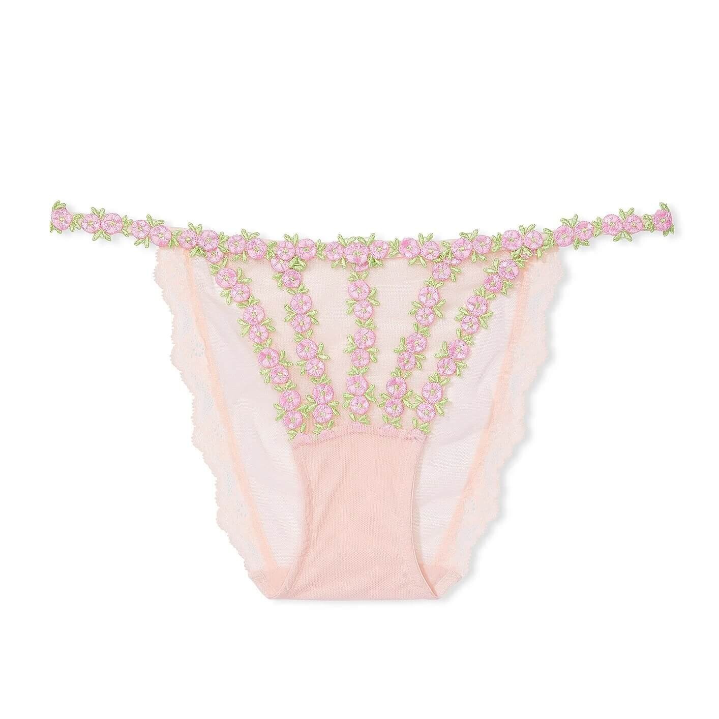 Трусики-бикини Victoria's Secret Dream Angels Rosebud Embroidery, бежевый/розовый
Трусики-бикини Victoria's Secret Dream Angels Rosebud Embroidery, бежевый/розовый