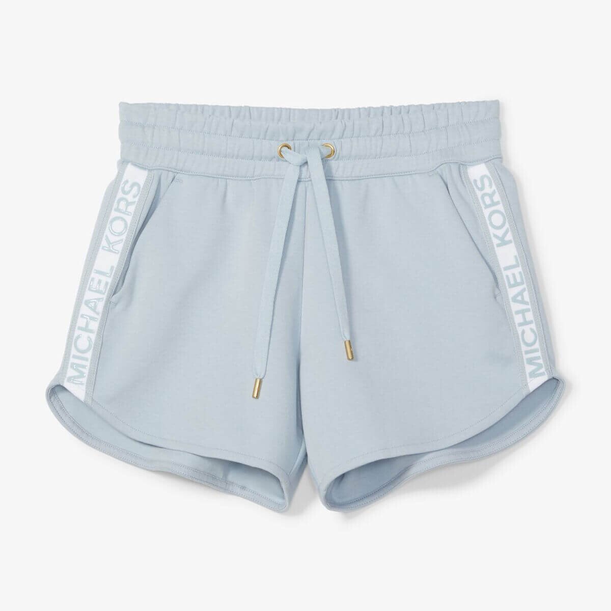 Короткие спортивные шорты ретро Michael Michael Kors Logo Tape Cotton Blend, голубой/белый
Короткие спортивные шорты ретро Michael Michael Kors Logo Tape Cotton Blend, голубой/белый